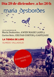 Presentación DISCO EXIL 29 diciembre 2015