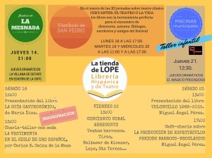 Program. octavilla El Mentidero 2016.